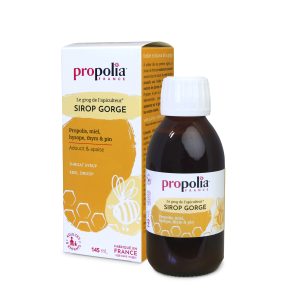 sirop pour la gorge propolia